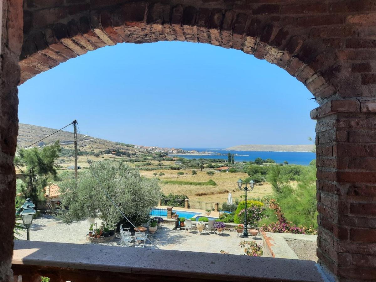 Lesvos Tower House Komninos Sigrion Exterior photo
